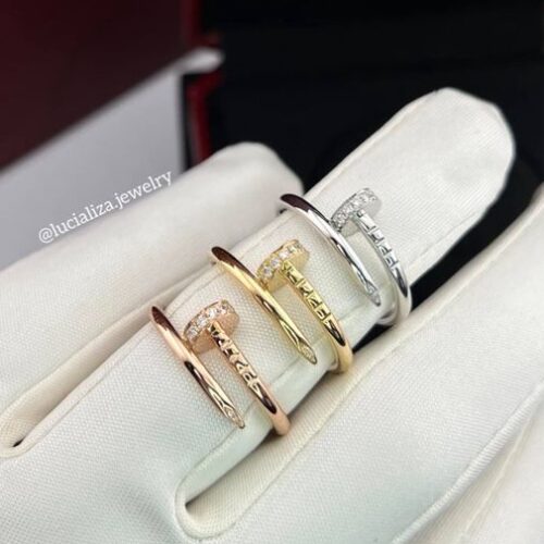 Кільця у стилі Cartier JUSTE UN CLOU