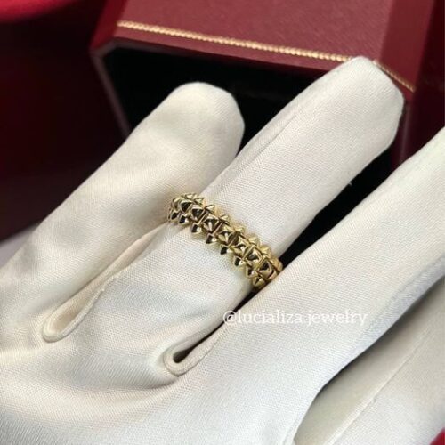 Каблучка в стилі Cartier Clash
