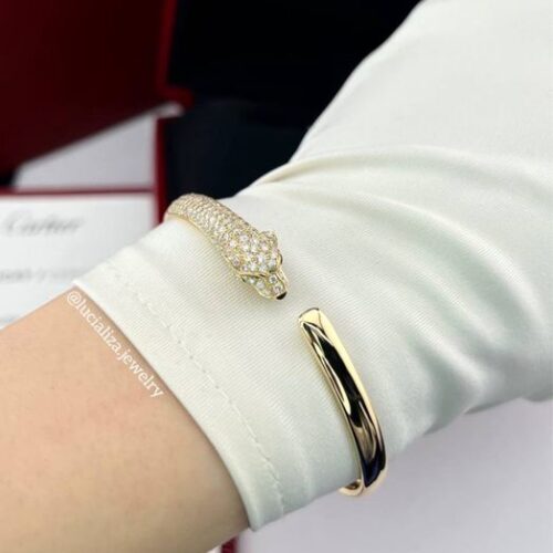 Браслет у стилі Cartier Panthere
