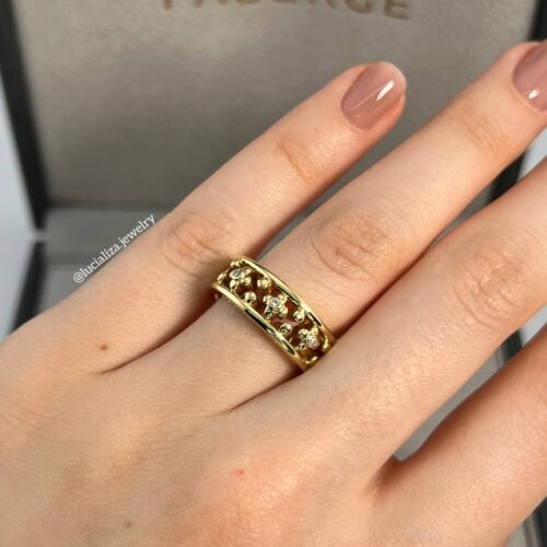 Каблучка в стилі FABERGE