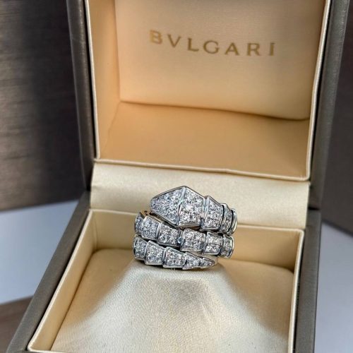 Каблучка в стилі BVLGARI 1:1