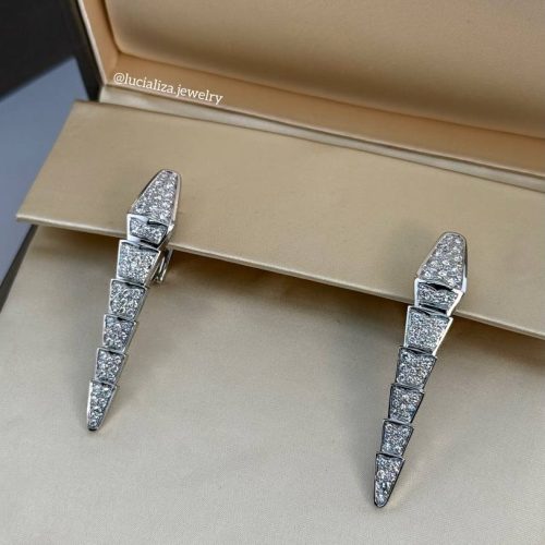 Сережки в стилі BVLGARI 1:1