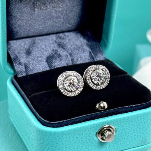 Сережки пусети - трансформери з діамантами 1.55ct 