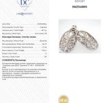 Сережки з діамантами 7.62ct