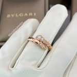 Каблучка в стилі BVLGARI Serpenti