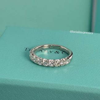 Каблучка доріжка з діамантами 1.0ct 
