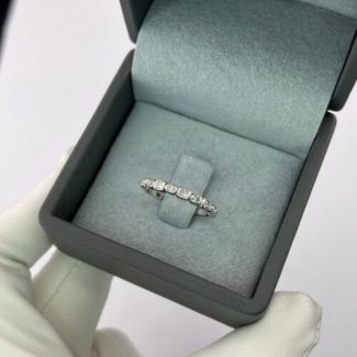 Каблучка доріжка з діамантами 0.23ct 